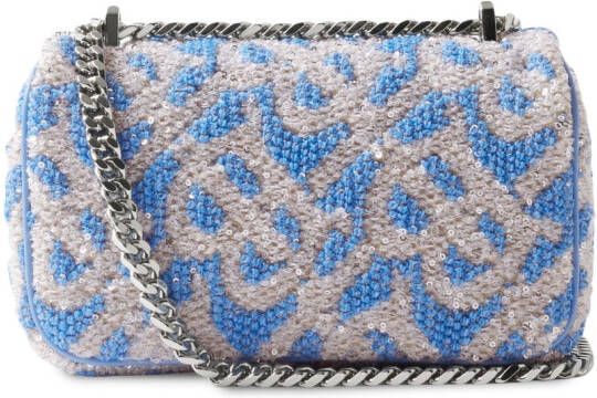 Burberry Lola crossbodytas verfraaid met pailletten Blauw