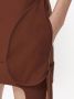 Burberry Mini-rok met zijvlakken Bruin - Thumbnail 5