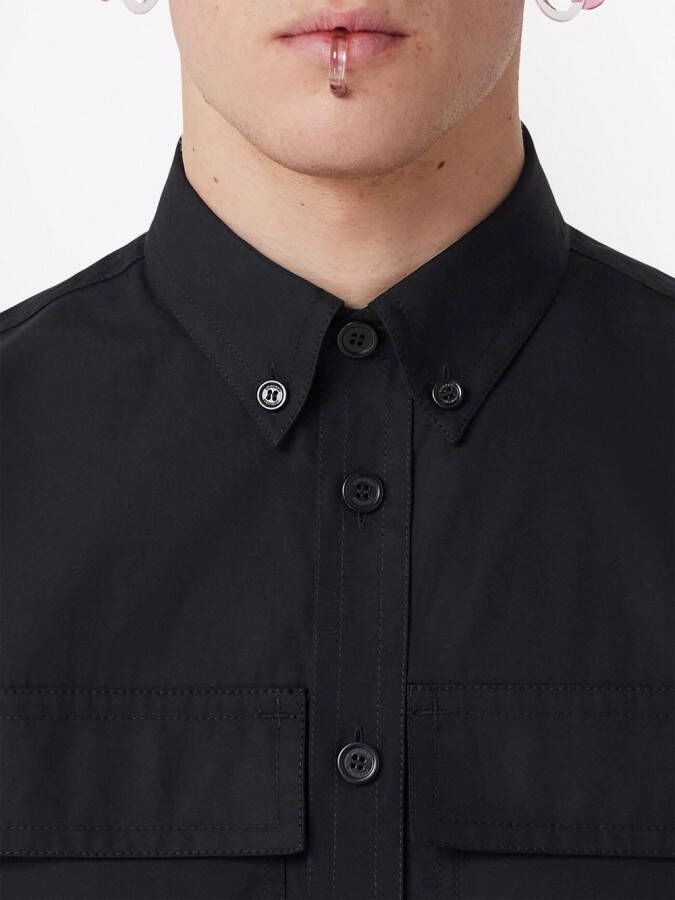 Burberry Mouwloos overhemd Zwart