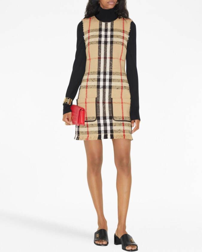 Burberry Mouwloze jurk Beige