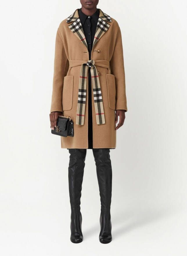 Burberry Omkeerbare jas Beige