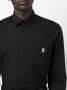 Burberry Overhemd met geborduurd logo Zwart - Thumbnail 5