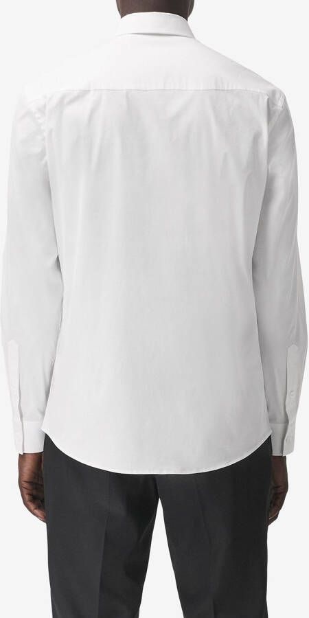 Burberry Popeline overhemd Wit