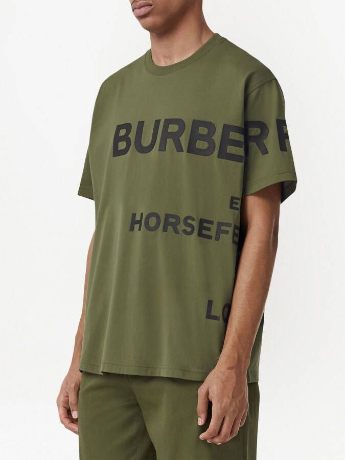 Burberry Oversized T-shirt Groen