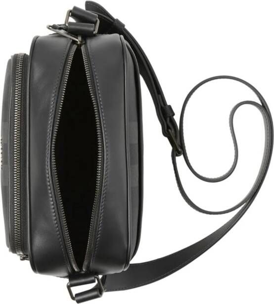 Burberry Paddy leren messengertas Grijs