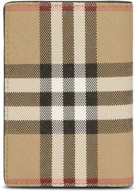 Burberry Pasjeshouder met vintage ruit Beige