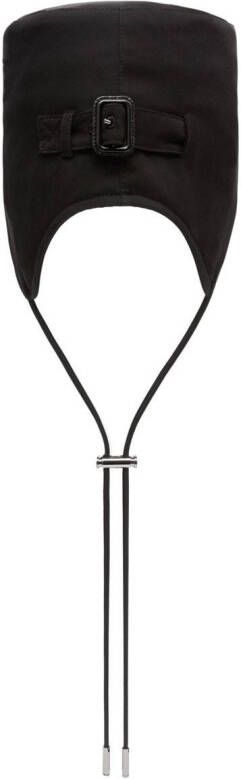 Burberry Pet met monogram Zwart