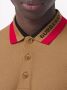 Burberry Poloshirt met gestreepte kraag Bruin - Thumbnail 5