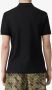 Burberry Poloshirt met monogram Zwart - Thumbnail 4