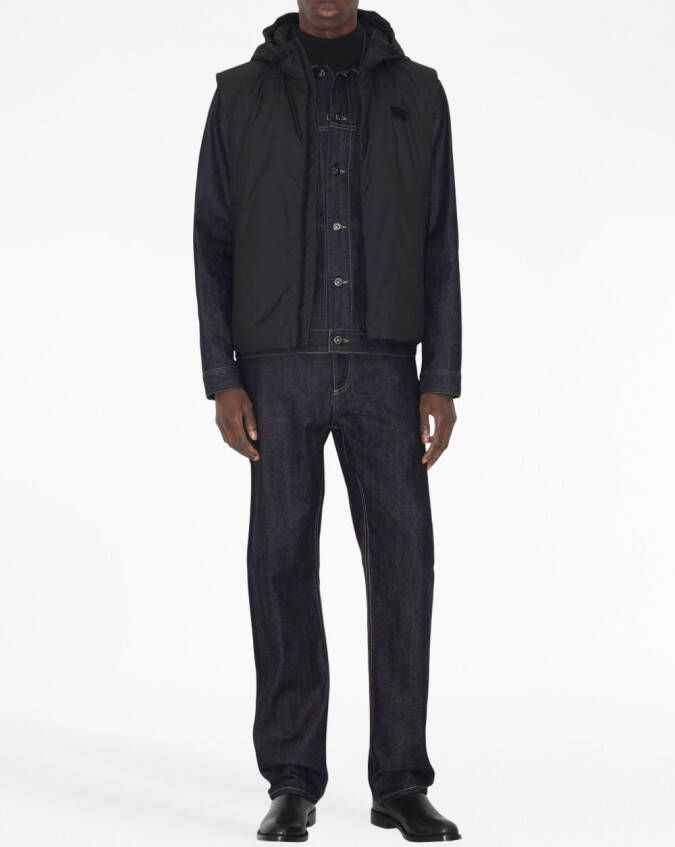 Burberry Gevoerde bodywarmer Zwart