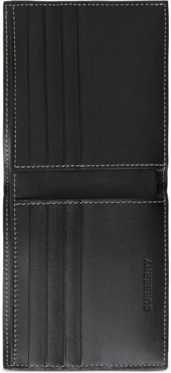 Burberry Portemonnee met logo Blauw