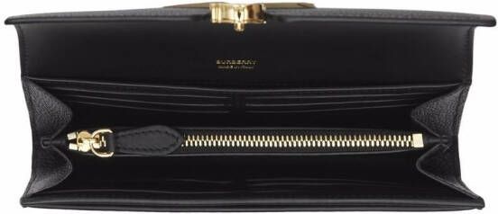 Burberry Portemonnee met monogramplakkaat Zwart