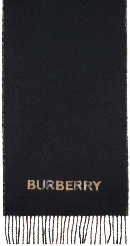 Burberry Geruite sjaal Bruin