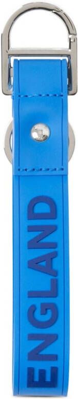 Burberry Sleutelhanger met logo-reliëf Blauw