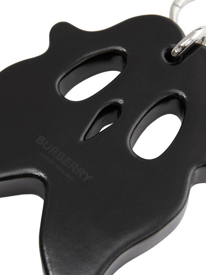 Burberry Sleutelhanger met print Zwart