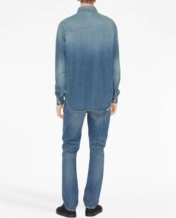 Burberry Slim-fit jeans Blauw