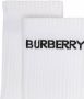 Burberry Sokken met logo Wit - Thumbnail 3