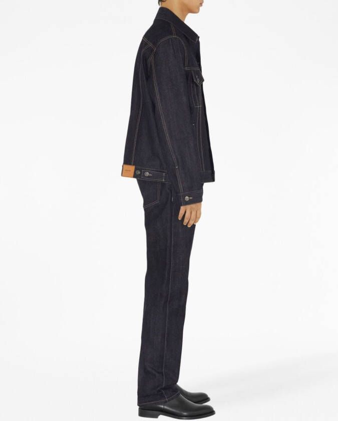 Burberry Straight jeans Blauw