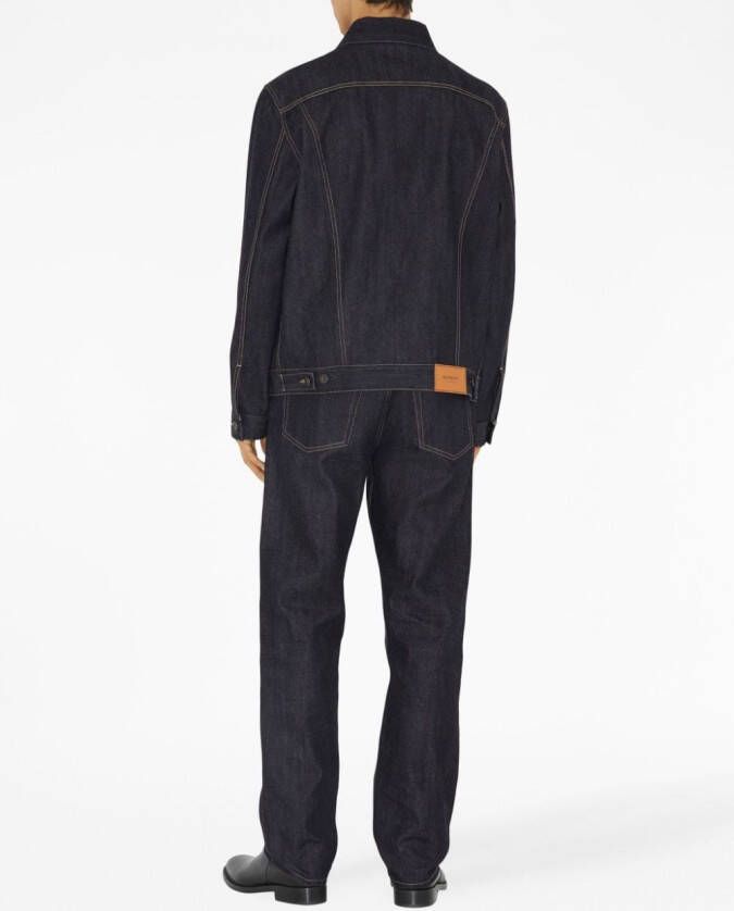 Burberry Straight jeans Blauw