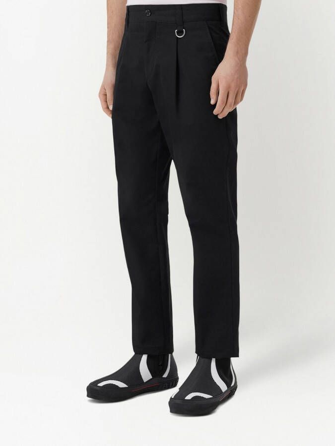 Burberry Straight pantalon Zwart