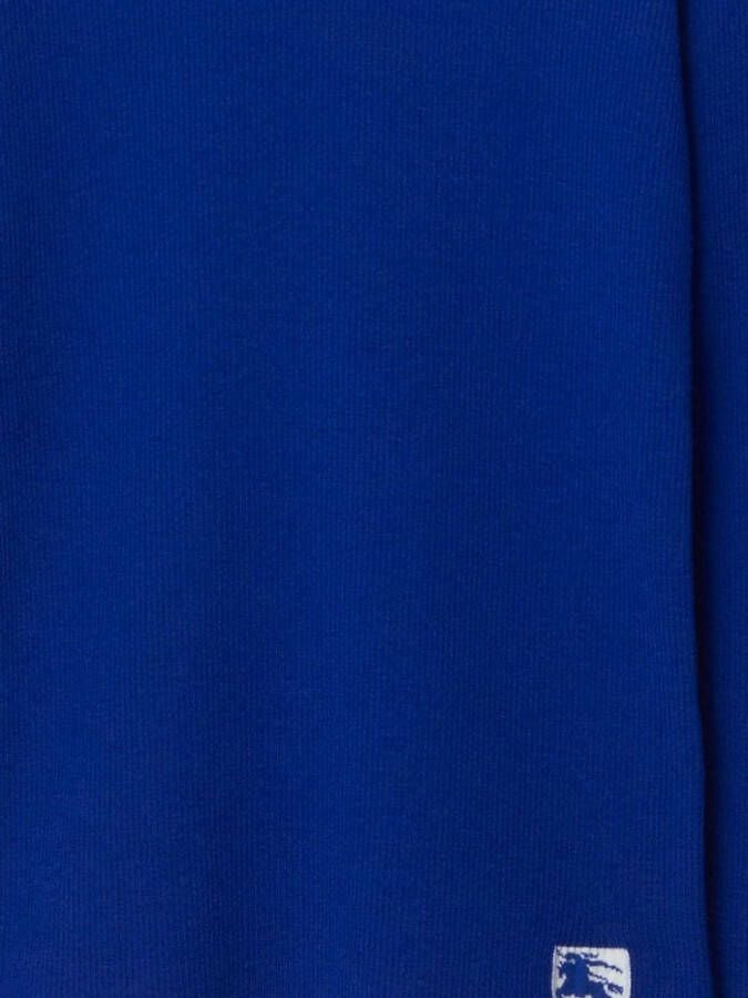 Burberry Sweater met col Blauw