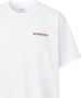 Burberry T-shirt met geborduurd logo Wit - Thumbnail 3