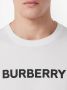 Burberry T-shirt met logoprint Wit - Thumbnail 5