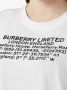 Burberry T-shirt met tekst Wit - Thumbnail 5