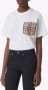 Burberry T-shirt met Vintage check patroon Wit - Thumbnail 3