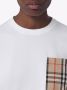 Burberry T-shirt met Vintage check patroon Wit - Thumbnail 5