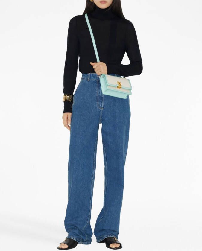 Burberry TB crossbodytas met logo Blauw