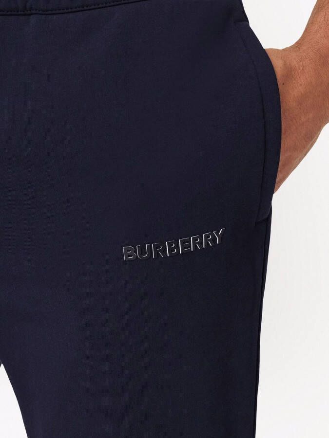 Burberry Trainingsbroek met logoprint Blauw