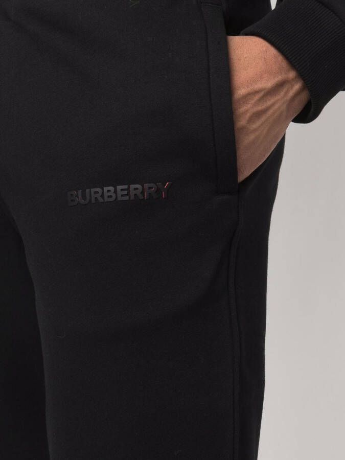 Burberry Trainingsbroek met logoprint Zwart