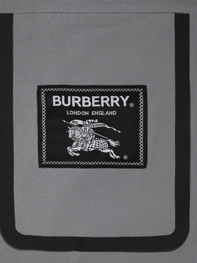 Burberry Trenchcoat van twill Zwart