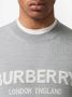Burberry Trui met intarsia logo Grijs - Thumbnail 5