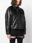 Burberry Leren jack Zwart - Thumbnail 3