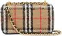 Burberry Vintage check Lola kleine bucket-tas Beige - Thumbnail 3