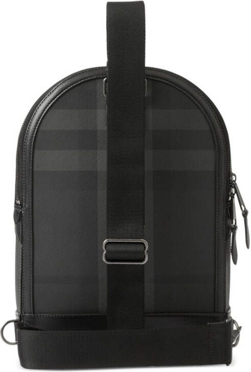Burberry Vintage check messengertas Zwart