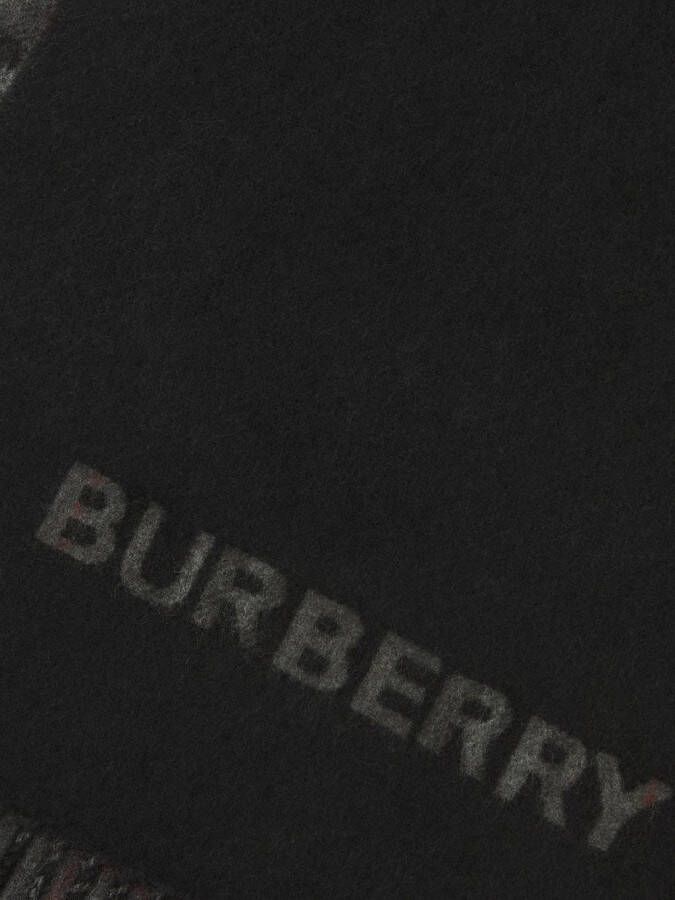 Burberry Vintage Check sjaal Zwart
