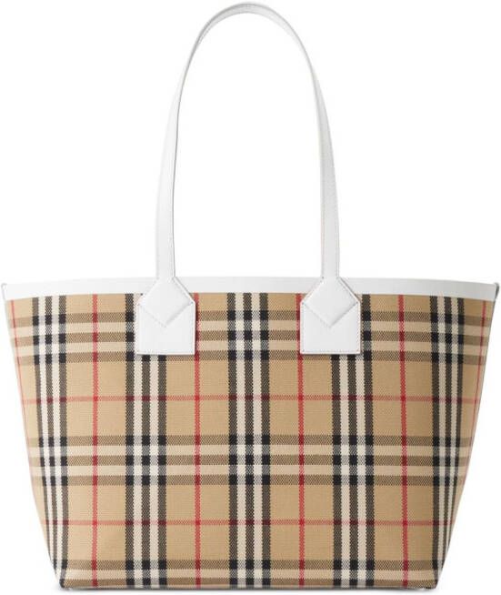 Burberry Vintage Check shopper Bruin