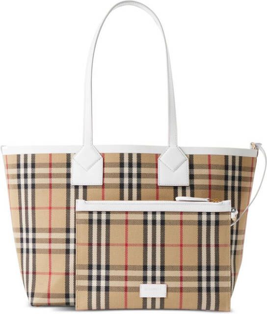 Burberry Vintage Check shopper Bruin