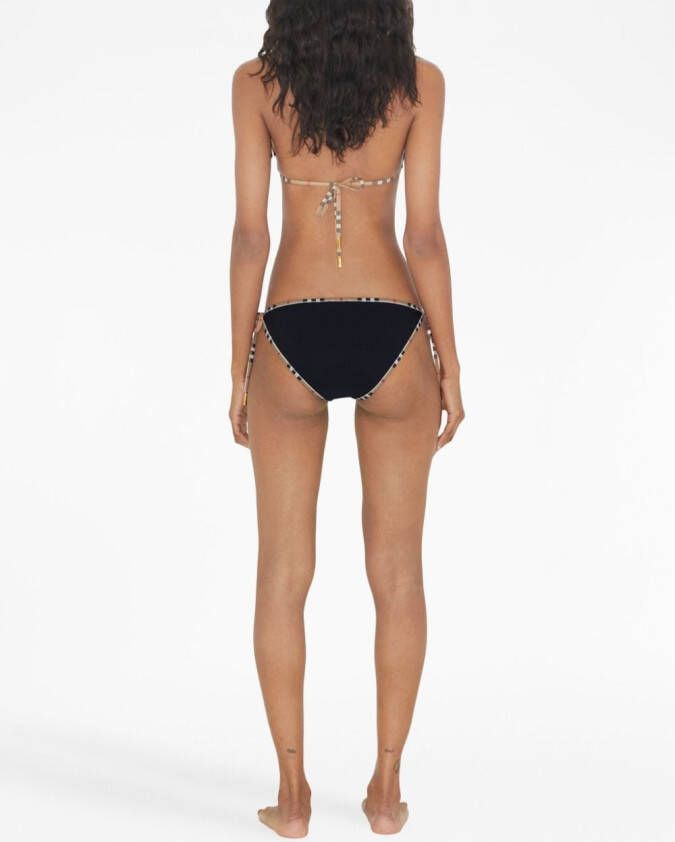 Burberry Triangel bikini Zwart