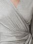 Burberry Wikkeljurk met pofmouwen Beige - Thumbnail 5