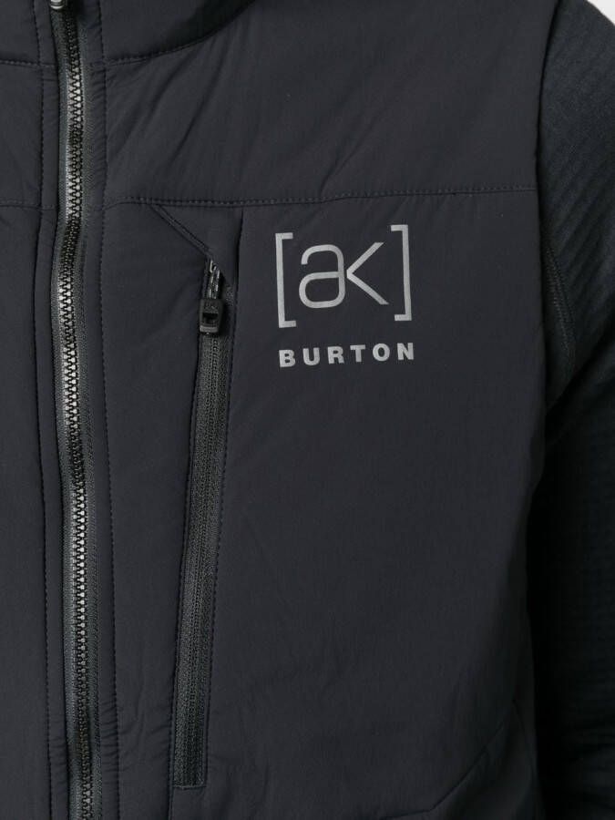Burton AK Hemd met logoprint Zwart