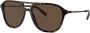 Bvlgari Zonnebril met rond montuur Groen - Thumbnail 2