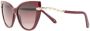 Bvlgari Zonnebril met cat-eye montuur Bruin - Thumbnail 2
