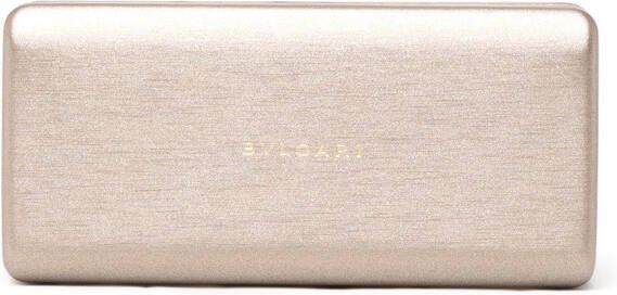 Bvlgari Zonnebril met cat-eye montuur Bruin