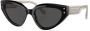 Bvlgari Zonnebril met cat-eye montuur Zwart - Thumbnail 3