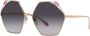 Bvlgari Zonnebril met geometrisch montuur Roze - Thumbnail 2