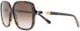 Bvlgari Zonnebril met oversized montuur Bruin - Thumbnail 1